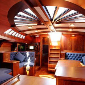 Complete refit of yacht interiors from MarinArt Montenegro.